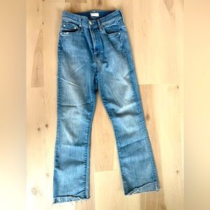 Mother Denim Insider Step Fray